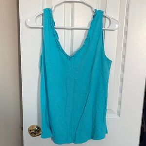 Lilly Pulitzer Turquoise Sleeveless Top